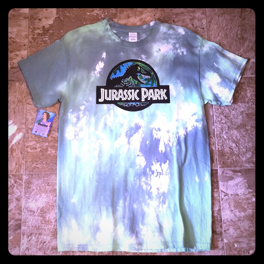 Tie Dye Jurassic Park Lost Lands Tee
